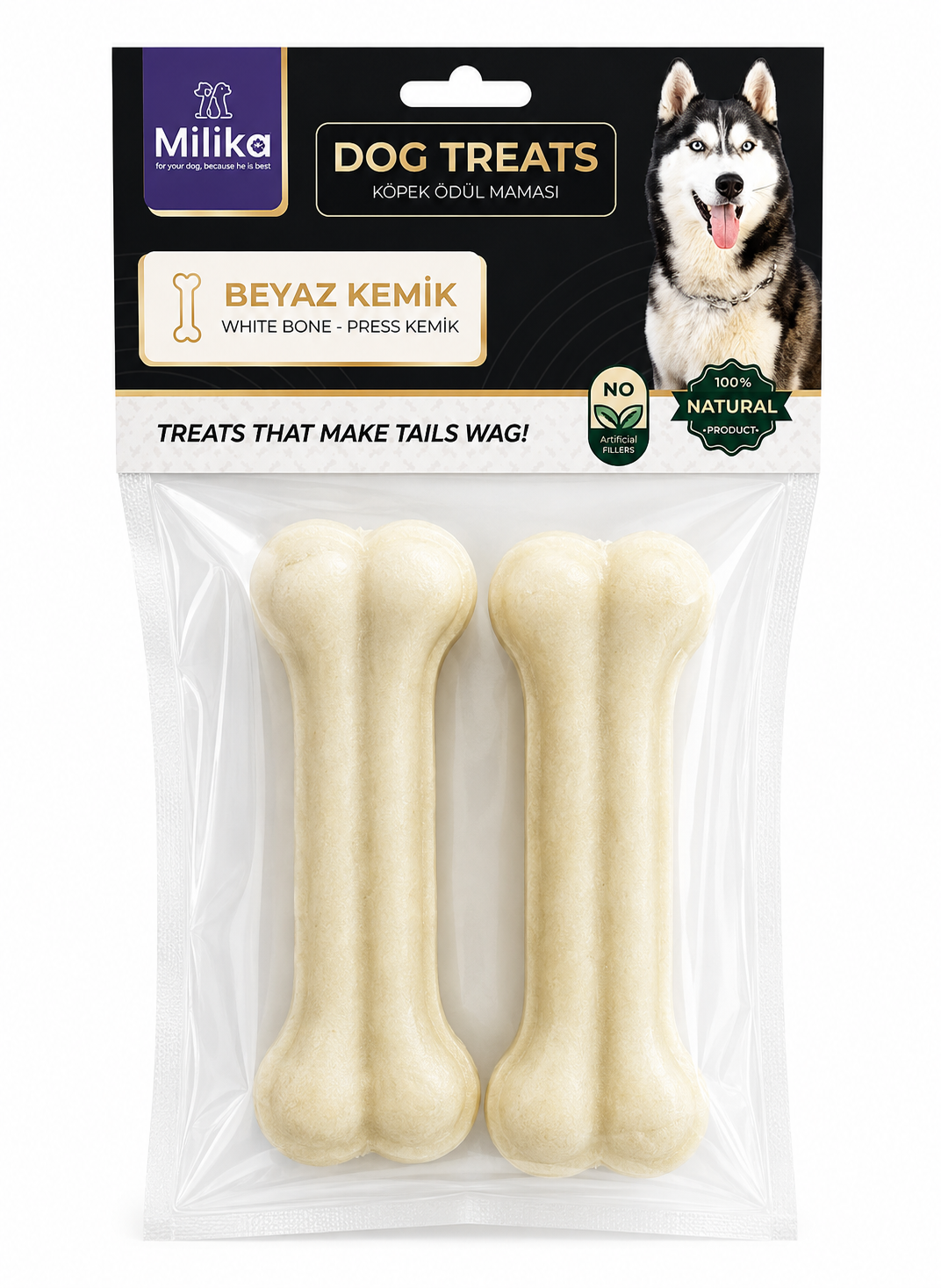 Milika White Bone